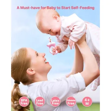 Best Baby Feeding Set - MICHEF Food Feeder & Spoons