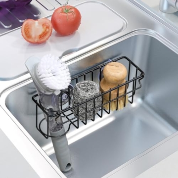 3-in-1 Kitchen Sponge Holder - No Drill & Rust Free