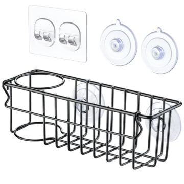 3-in-1 Kitchen Sponge Holder - No Drill & Rust Free