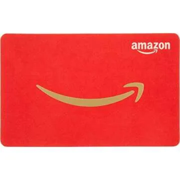Amazon Gift Card in Premium Red and Gold Box