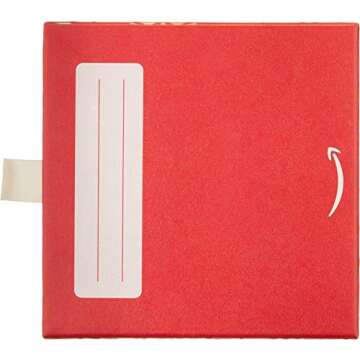 Amazon Gift Card in Premium Red and Gold Box
