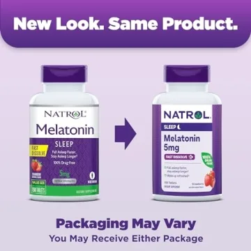 Natrol Melatonin Fast Dissolve Tablets 150 Strawberry Flavor