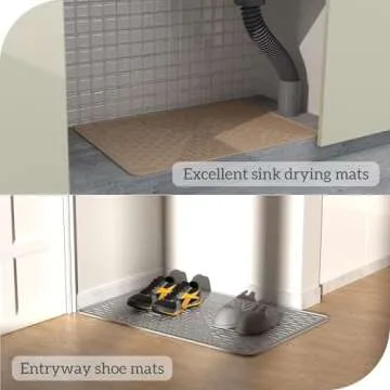 Premium Waterproof Cat Litter Mat - Easy to Clean and Tidy