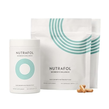 Nutrafol Women's Balance Hair Growth Supplements - 3 Month Supply, For Women 45+, Clinically Proven