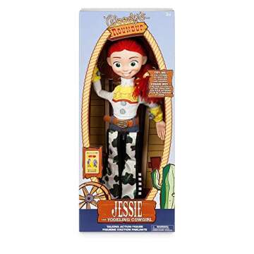 Disney Store Official Jessie Interactive Talking Action Figure from Toy Story, Features Sounds and Phrases from The Movies, Interacts with Other Figures and Toys