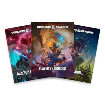 Bundle of Dungeons & Dragons 2024 Player’s Handbook Core Rulebook + 2024 Dungeon Master’s Guide ...