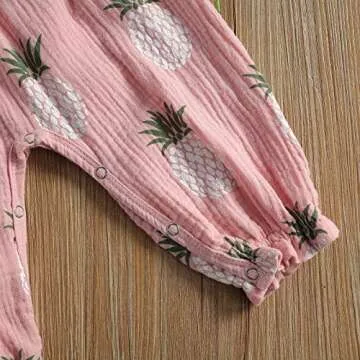 Stylish Infant Baby Girl Summer Romper Jumpsuit