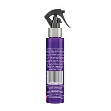 John Frieda Frizz Ease Keratin Infused Flat Iron Hair Spray, 3 Day Straightening Spray, Anti Frizz Heat Protectant for Curly Hair, 3.5 Ounce
