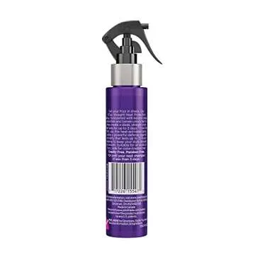John Frieda Frizz Ease Keratin Infused Flat Iron Hair Spray, 3 Day Straightening Spray, Anti Frizz Heat Protectant for Curly Hair, 3.5 Ounce