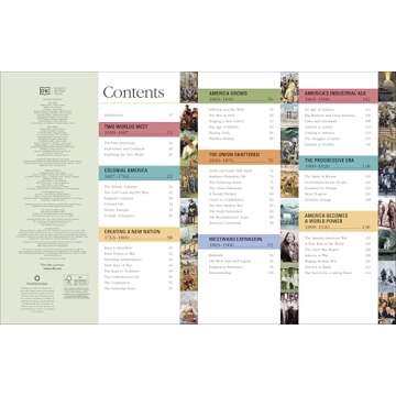 American History: A Visual Encyclopedia for Young Learners and History Lovers