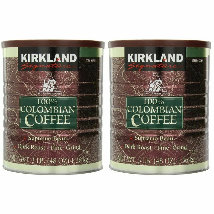 Colombian Coffee Supremo Dark Roast 6 lb Fine Grind