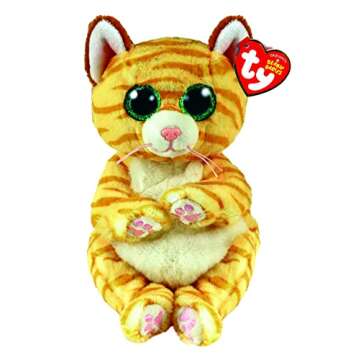 Ty Beanie Bellie Mango Plush Cat - Perfect Gift for Kids