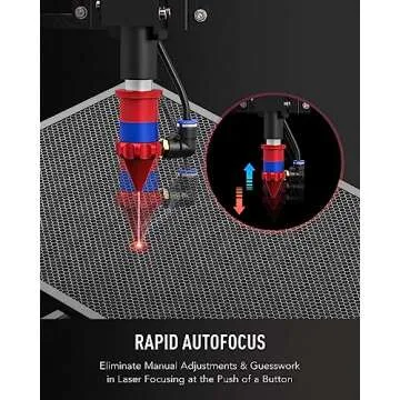 OMTech 130W CO2 Laser Engraver with LightBurn, 35x50 Inch Laser Engraving Cutting Machine with Autofocus 4 Way Pass Air Assist Water Pump, Industrial Laser Engraver Cutter for Wood Glass More