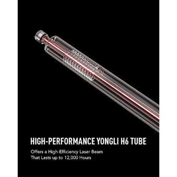 OMTech 130W CO2 Laser Engraver with LightBurn, 35x50 Inch Laser Engraving Cutting Machine with Autofocus 4 Way Pass Air Assist Water Pump, Industrial Laser Engraver Cutter for Wood Glass More