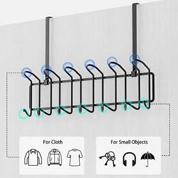 Minggoo Coat Rack - Wall Mounted Heavy-Duty Organizer