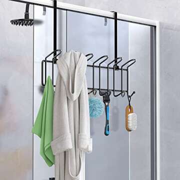Minggoo Coat Rack - Wall Mounted Heavy-Duty Organizer