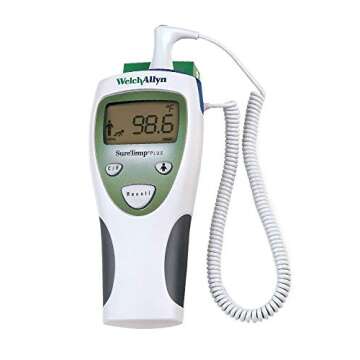 Welch Allyn 01690-200 SureTemp Plus Model 690 Electronic Thermometer, Oral Probe with Oral Probe Well