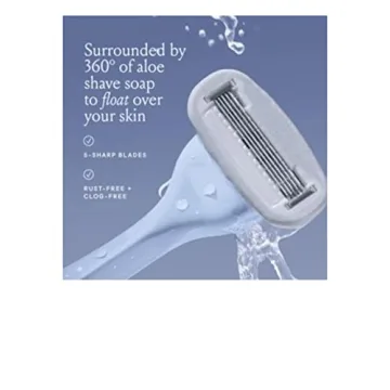 Billie Shaving Razor with Aloe Vera - Luxurious Shave