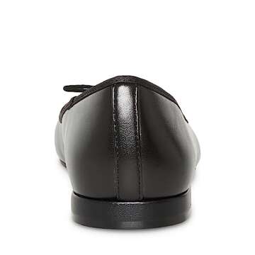 Madden Girl Women's Plie Ballet Flat, Black Paris, 7.5