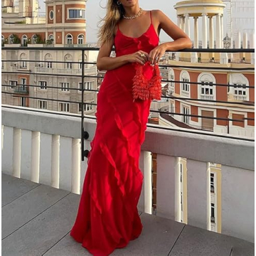 Elegant Argeousgor Floral Halter Dress for Every Occasion