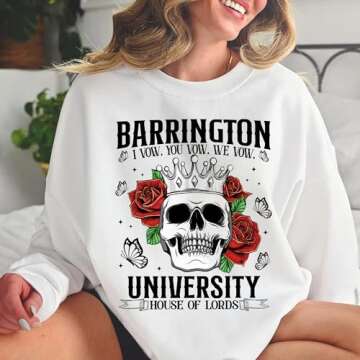 Matinox Barrington University Haunting Adeline Sweatshirt - Dark Romances Smut Reading Bookworm Sweatshirt