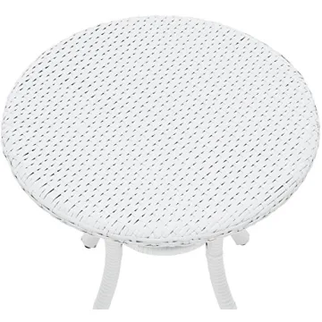Crosley Palm Harbor Outdoor Wicker Round Side Table