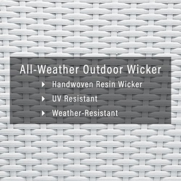 Crosley Palm Harbor Outdoor Wicker Round Side Table