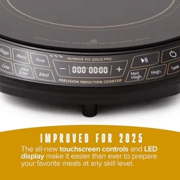 Nuwave Gold Pro Precision Induction Cooktop - Perfect Cooking Companion