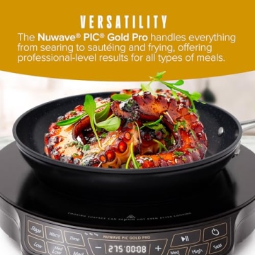 Nuwave Gold Pro Precision Induction Cooktop - Perfect Cooking Companion