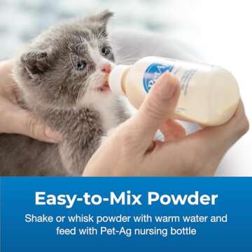 PetAg KMR Kitten Milk Replacer Powder for Healthy Growth