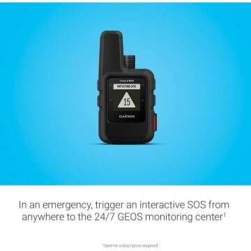 Compact Garmin InReach Mini Satellite Communicator