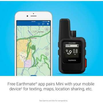 Compact Garmin InReach Mini Satellite Communicator