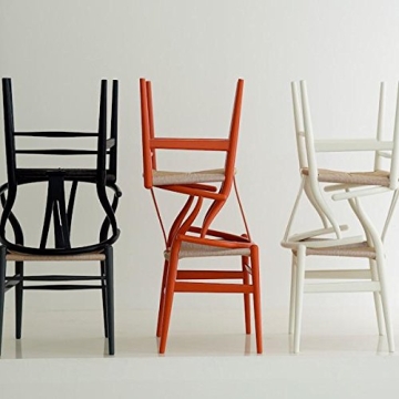 Stylish 2xhome Wishbone Armchairs Set for Home & Office