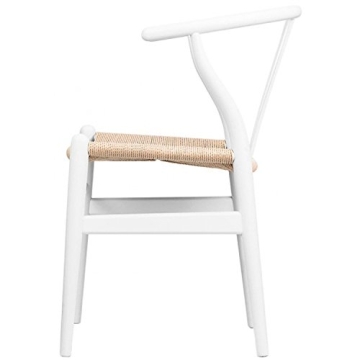 Stylish 2xhome Wishbone Armchairs Set for Home & Office