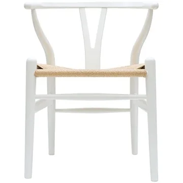 Stylish 2xhome Wishbone Armchairs Set for Home & Office