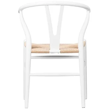 Stylish 2xhome Wishbone Armchairs Set for Home & Office