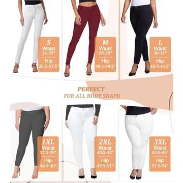 Ultra Stretch Comfy Skinny Pants for Women | Versatile & Stylish