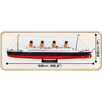 Build the Legendary COBI R.M.S. Titanic 2840 Piece Set