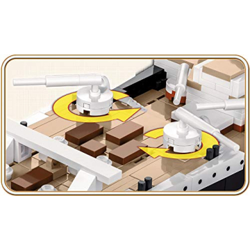 Build the Legendary COBI R.M.S. Titanic 2840 Piece Set