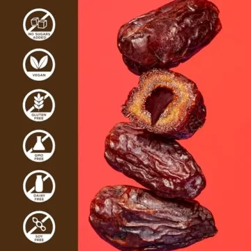 Delicious Realsy Peanut Butter Chocolate Dates, Vegan Snack
