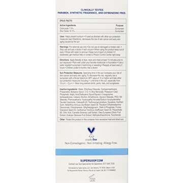 Supergoop! Skin Soothing Mineral Sunscreen SPF 40, 2.4 Fl Oz