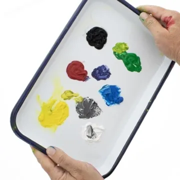 Art Alternatives Enamel Butcher Tray for All Artists
