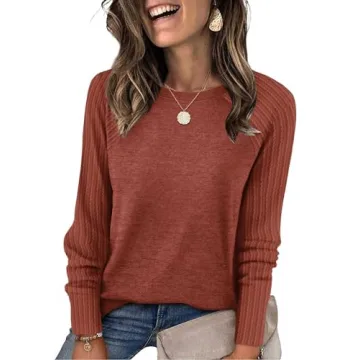 Sampeel Fall Sweatshirt for Women - Loose Fit, Casual & Dressy!