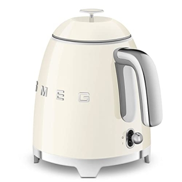 Smeg Cream Mini 50's Retro Electric Kettle 3 Cup