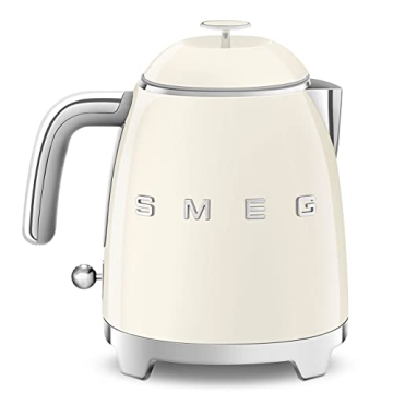 Smeg Cream Mini 50's Retro Electric Kettle 3 Cup