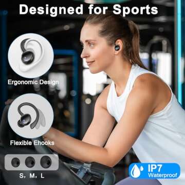Bluetooth 5.4 Wireless Earbuds with 50 Hours Playtime