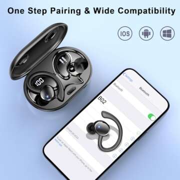 Bluetooth 5.4 Wireless Earbuds with 50 Hours Playtime