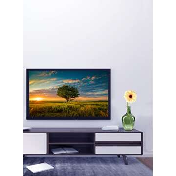 Serene Spaces Living Olive Green Bottleneck Glass Vase - Elegant Vintage Floor Vase for Long-Stemmed Floral Arrangements, 7.48" Diameter & 12" Tall (Pack of 1)