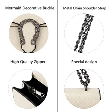 Leather Shoulder Bag Crossbody Purse with Snake Print