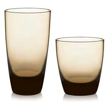 Libbey Classic 16-Piece Rocks and Tumbler Set for Entertaining